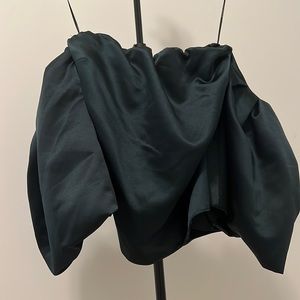 Zara Off Shoulder Puff Sleeve Top